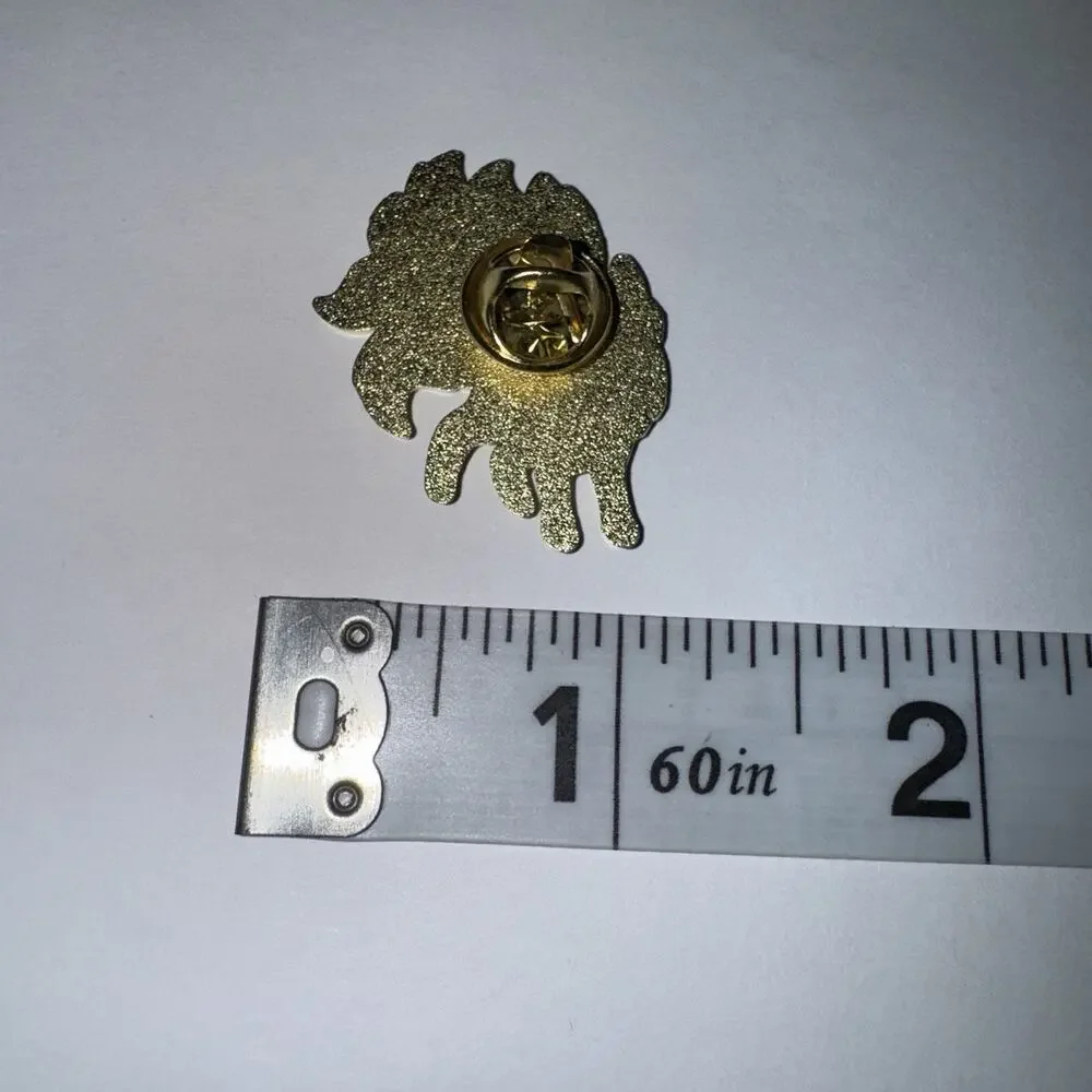 Mystical Moon Fox Pin Brooch